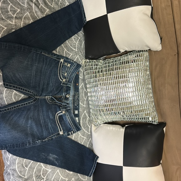 Miss me skinny/straight cut jeans - Picture 4 of 7